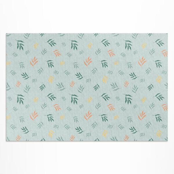 Dywan winylowy Małe gałązki motywy roślinne boho