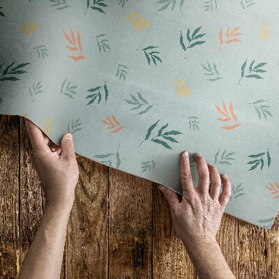 Dywan winylowy Małe gałązki motywy roślinne boho