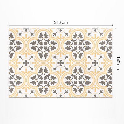 Dywan winylowy Portugalskie kafelki w letnim stylu