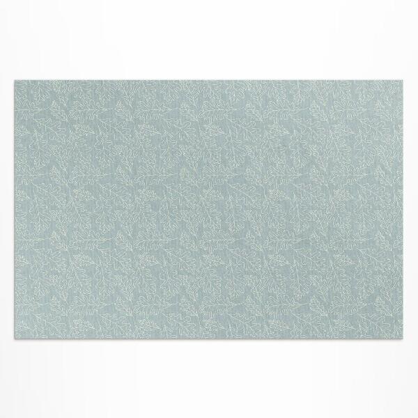 Dywan winylowy Subtelne liście orzechowca styl boho