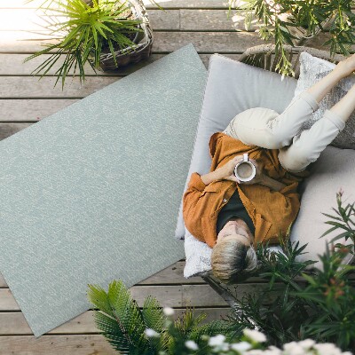 Dywan winylowy Subtelne liście orzechowca styl boho