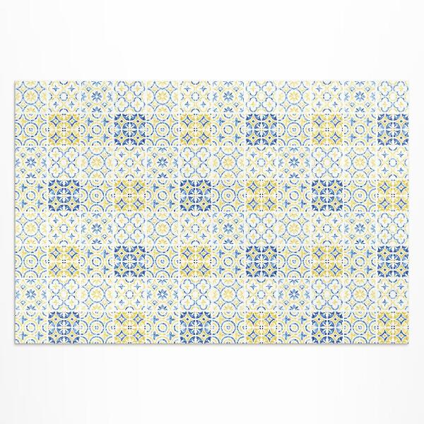 Dywan winylowy Hiszpańska mozaika wzorzyste kafelki