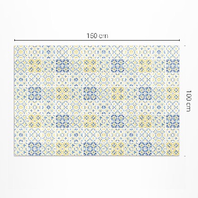 Dywan winylowy Hiszpańska mozaika wzorzyste kafelki