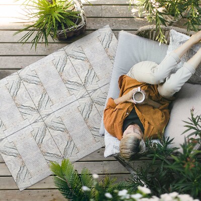 Dywan winylowy Dekoracyjne kamienne płytki