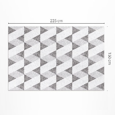 Dywan winylowy Geometryczne kamienne kafelki