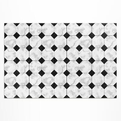 Dywan winylowy Modne marmurowe wzornictwo kafelki