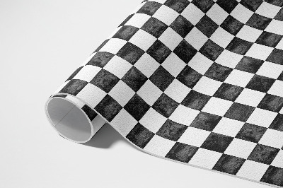 Dywan winylowy Kamienna szachownica monochromatyczna