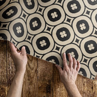 Dywan winylowy Geometryczny wzór kafelkowy