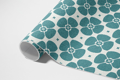 Dywan winylowy Kwiatowy wzór kafelek