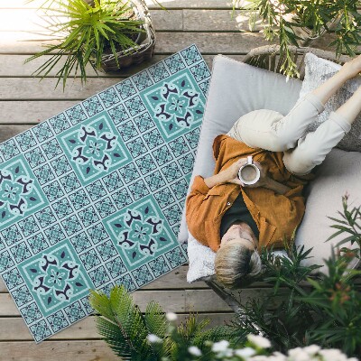 Dywan winylowy Ozdobne kafelki w hiszpańskim stylu