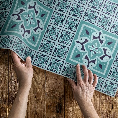 Dywan winylowy Ozdobne kafelki w hiszpańskim stylu