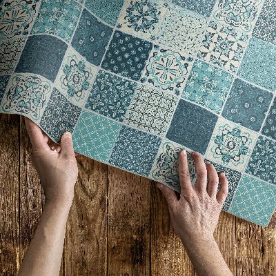 Dywan winylowy Wzorzysta mozaika dekoracyjne kafelki