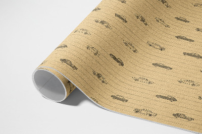 Dywan winylowy Stare retro vintage samochody