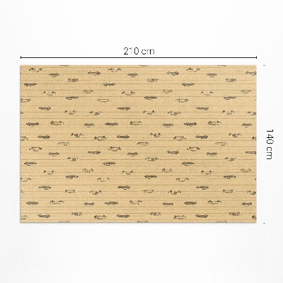 Dywan winylowy Stare retro vintage samochody