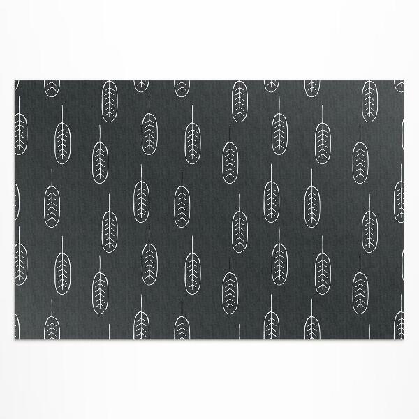 Dywan winylowy Minimalistyczne liście boho