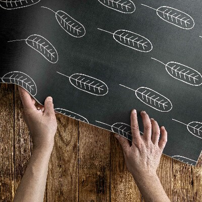 Dywan winylowy Minimalistyczne liście boho