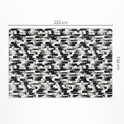 Dywan winylowy Monochromatyczna abstrakcja plam farb