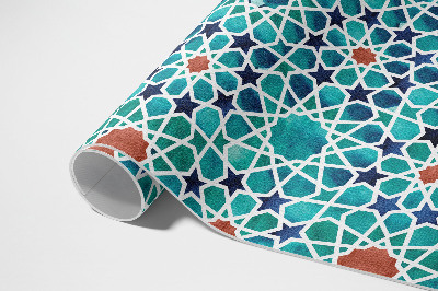 Dywan winylowy Piękna mozaika z gwiazdkami