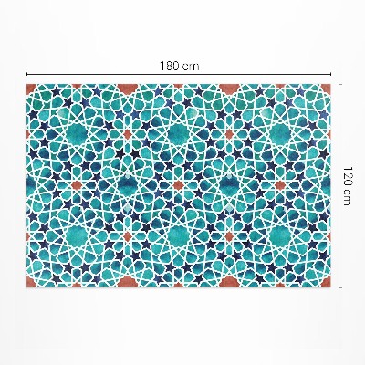 Dywan winylowy Piękna mozaika z gwiazdkami