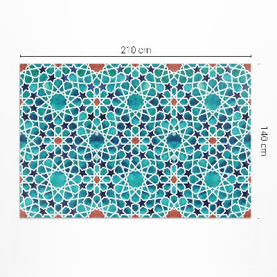 Dywan winylowy Piękna mozaika z gwiazdkami