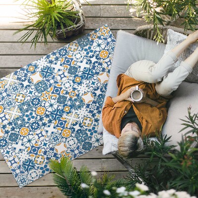 Dywan winylowy Wzorzyste kafelki kolorowa mozaika