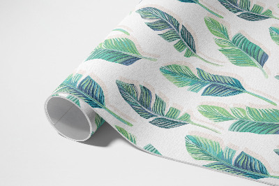 Dywan winylowy Boho pióra w delikatnym stylu