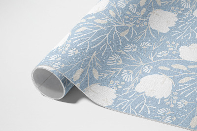 Dywan winylowy Piękne kwiaty na pastelowym tle