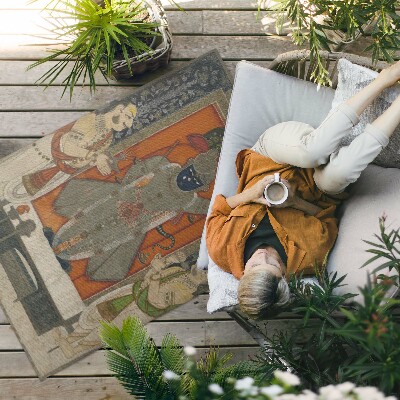 Dywan winylowy Kryszna Hinduizm