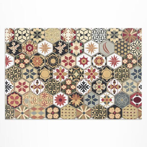 Dywan winylowy Dekoracyjna mozaika vintage