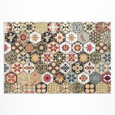 Dywan winylowy Dekoracyjna mozaika vintage