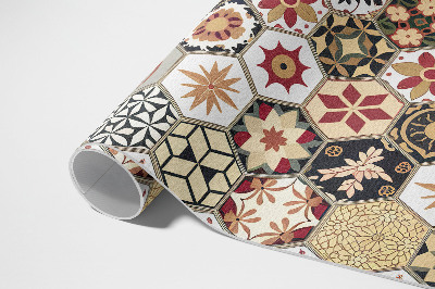 Dywan winylowy Dekoracyjna mozaika vintage