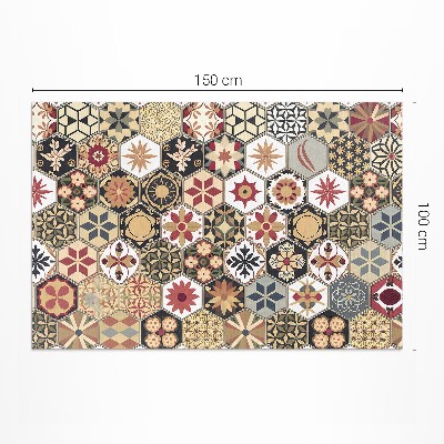 Dywan winylowy Dekoracyjna mozaika vintage