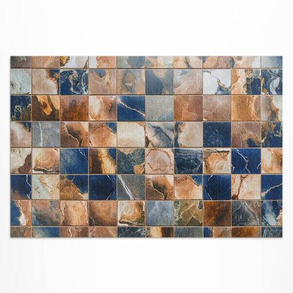 Dywan winylowy vintage kamienna mozaika