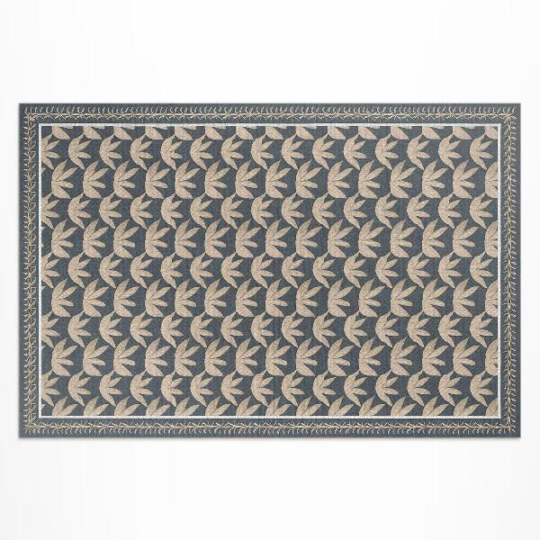 Dywan winylowy Powtarzający się ornament roślinny vintage