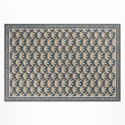 Dywan winylowy Powtarzający się ornament roślinny vintage