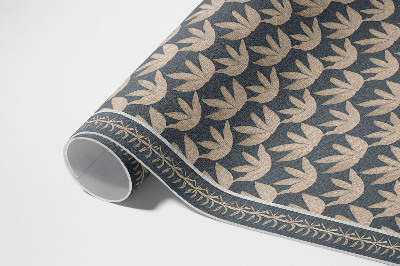 Dywan winylowy Powtarzający się ornament roślinny vintage