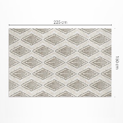 Dywan winylowy Regularne ornament wzór geometryczny