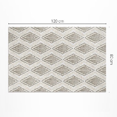 Dywan winylowy Regularne ornament wzór geometryczny