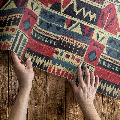 Dywan winylowy Wzór indiański abstrakcyjna boho