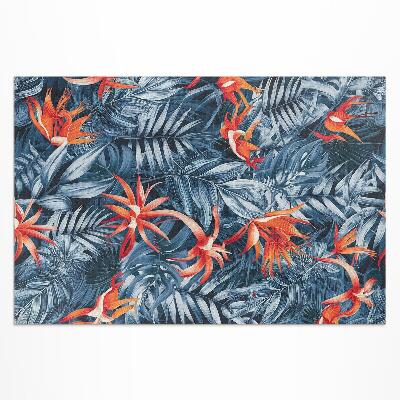 Dywan winylowy Tropikalna roślinność dżungli