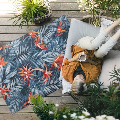 Dywan winylowy Tropikalna roślinność dżungli