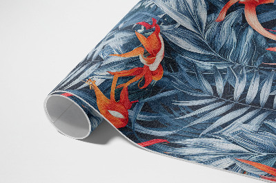 Dywan winylowy Tropikalna roślinność dżungli