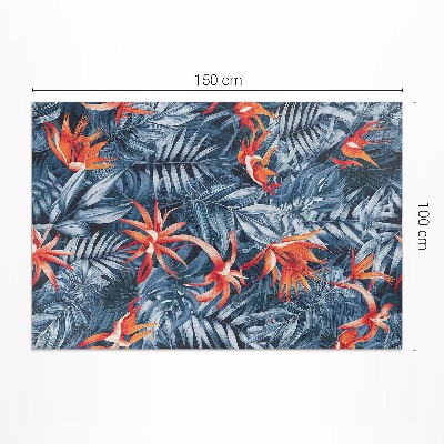 Dywan winylowy Tropikalna roślinność dżungli