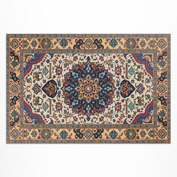 Dywan winylowy ornament w stylu perskim