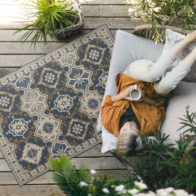 Dywan winylowy Marokańskie płytki elegancka mozaika