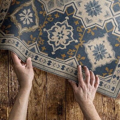 Dywan winylowy Marokańskie płytki elegancka mozaika