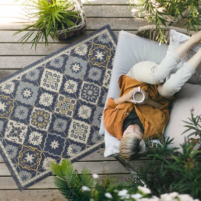 Dywan winylowy Bogato zdobione płytki w stylu marokańskim