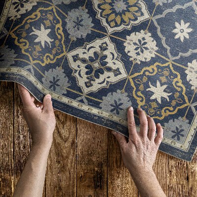 Dywan winylowy Bogato zdobione płytki w stylu marokańskim