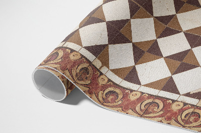 Dywan winylowy Vintage mozaika płytek