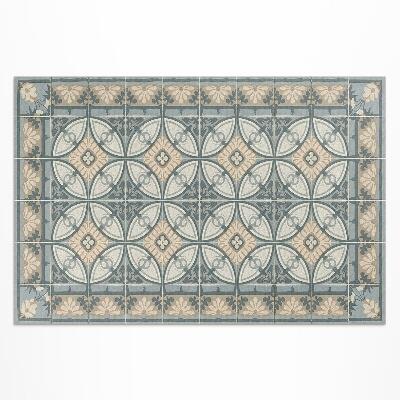 Dywan winylowy Dekoracyjne płytki vintage mozaika